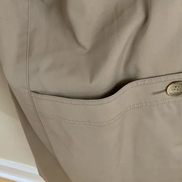 Vintage London Fog Weatherware Woman’s Sz 16R Removable Lining - Picture 4 of 11